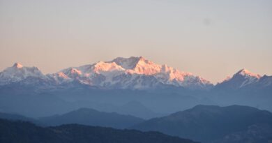 photo of snow capped mountain