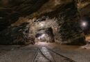 a track in a mine