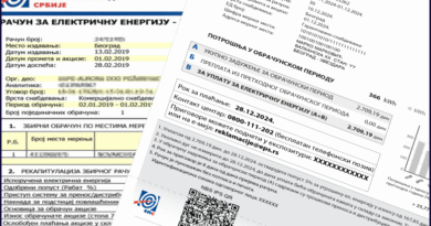 Struja u Srbiji od 1. oktobra skuplja za 6,6 %