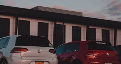 volkswagen cars in the parking lot