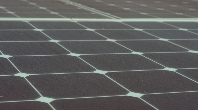 close up shot of solar panels