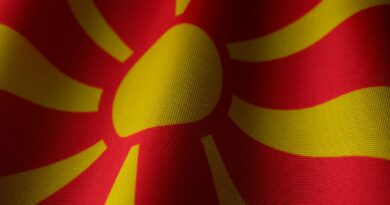 flag of north macedonia