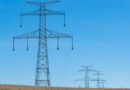 electricity pylons in countryside