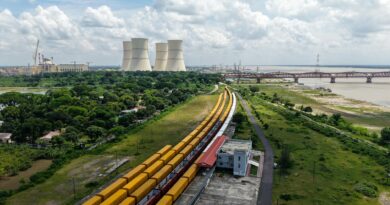 aerial view of rooppur nuclear power plant bangladesh