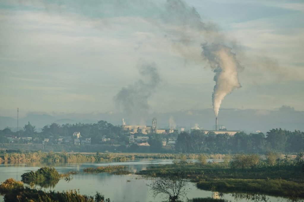 industrial pollution in kon tum vietnam