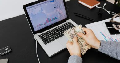 a person holding bank notes