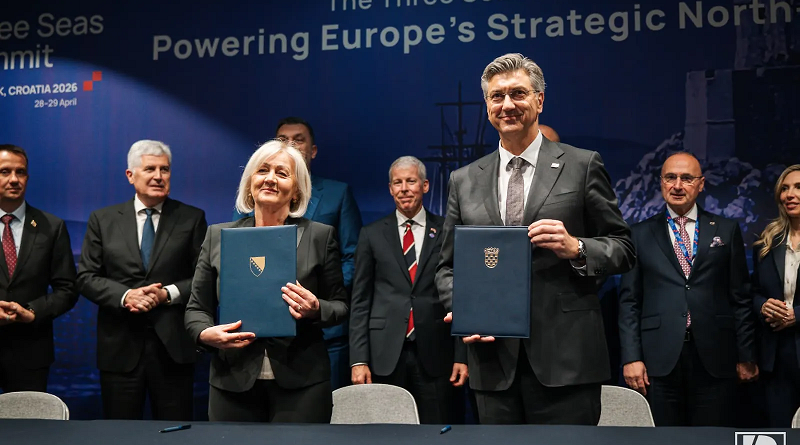 Potpisan sporazum o izgradnji gasovoda Južna interkonekcija između BiH i Hrvatske