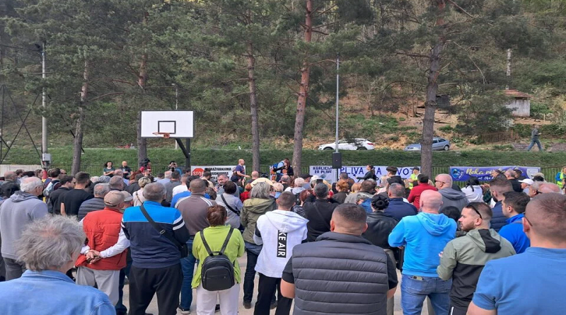 Protesti protiv geoloških istraživanja i rudarenja u Jezeru