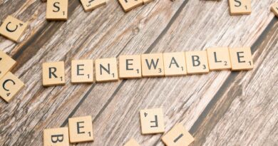the word renewable written in scrabble letters on a wooden table