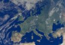 stunning satellite view of europe